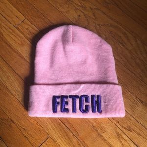 PINK beanie